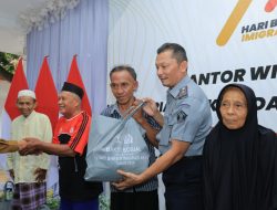 Kemenkumham Jatim Gelar Baksos Di Kecamatan Panti, Dalam Rangka Hari Bhakti Imigrasi ke- 74