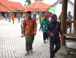 Gus Muhdlor Tinjau SMPN 2 Tanggulangin, Cek Penyebab Banjir Lama Surut