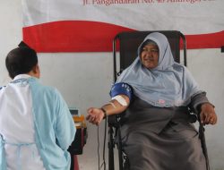 PMR Wira Nurul Islam Gelar Donor Darah Sukarela Sekaligus Cek Golongan Darah