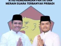Selamat Atas Kemenangan Efriyansyah,S.Sos dan Fernanda,T.SH