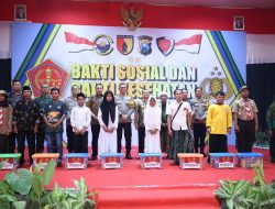 Polda Jatim dan Kodam V Brawijaya Gelar Baksos dan Bakkes Di Madura