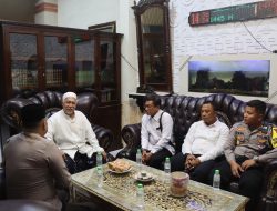 Cooling System Wujudkan Pemilu Damai, Kapolres Pasuruan Silaturahmi ke Para Tokoh Ulama