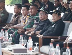 Apel Siaga Pemilu 2024, Wabup Subandi Minta Petugas Jaga Kesehatan