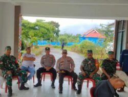 Danramil 422-06/Sumberjaya Menghadiri Pembukaan Rapat Pleno Terbuka Rekapitulasi Hasil Perhitungan Suara Pemilu Tahun 2024