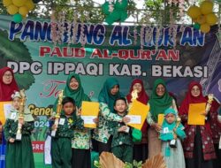 Paud Al-Qur’an Aisyah Karang Bahagia Mengikuti Lomba Panggung Al-Qur’an Yang Ke-2