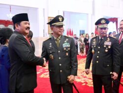 Panglima TNI Hadiri Pelantikan Menko Polhukam dan Menteri ATR/BPN