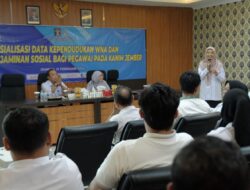 Imigrasi Kelas I TPI Jember Laksanakan Sosialisasi Data Kependudukan WNA dan Jaminan Sosial