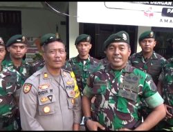 Waduh !!! Prajurit Yonif 514/SY/9/2 Kostrad Geruduk Polsek Curahdami
