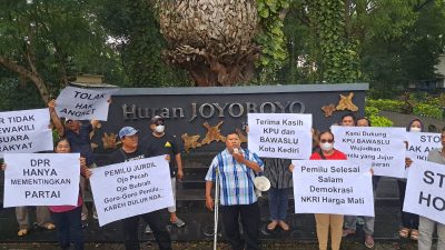 Viral, Ormas Cinta Tanah Air Kota Kediri Tolak Wacana Hak Angket