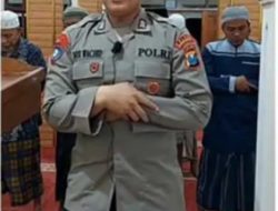 Salah Satu Anggota Polres Bondowoso Terpilih Masuk Final Lomba Imam Masjid Muhammadiyah Jatim