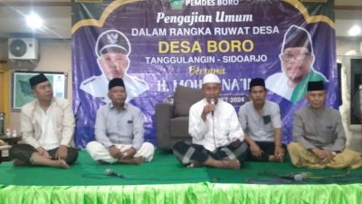 Pengajian Umum Dalam Rangka Ruwat Desa Boro Kecamatan Tanggulangin 2024