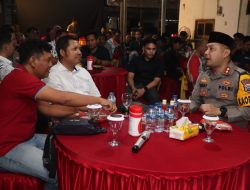 Wujudkan Kamtibmas Pasca Pemilu 2024, Kapolres Pasuruan Gelar Cangkrukan Bersama Awak Media