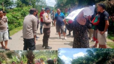 Diduga Ada Penggelembungan Suara, Massa Membelok Kade Jalan Lintas Kecamatan Ulu Rawas