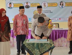 Deklarasi Sekolah Ramah Anak, Kapolres Jember Ajak Semua Pihak Cegah Kenakalan Remaja