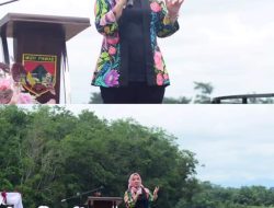 Wisata Danau Aur Kec Sumber Harta Diresmikan Bupati Kab Mura Hj.Ratna Machmud