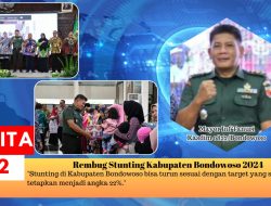 Kasdim 0822 Bondowoso Hadiri Rembug Stunting Bondowoso 2024