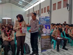 Satlantas Polres Bondowoso Melaksanakan Sosialisasi Dalam Rangka Ops Semeru 2024 Kepada Pelajar