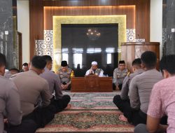 Guna Meningkatkan Keimanan dan Ketaqwaan di Bulan Suci Ramadhan, Polres Bondowoso Laksanakan Bihrohtal dan Tadarus