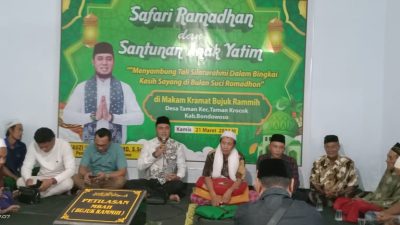 H.Fauzi Melakukan Kegiatan Safari Ramadhan dan Santunan Untuk Anak Yatim