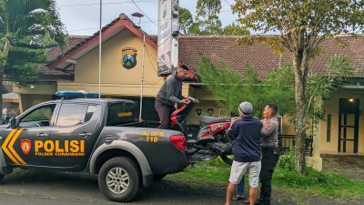 Guna Menciptakan Kamtibmas di Bulan Ramadhan, Polsek Curahdami Laksanakan Razia Balap Liar di Desa Pakuwesi