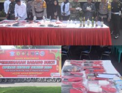 Polres Bondowoso Ungkap Puluhan Kasus Hasil Operasi Pekat Selama Ramadhan