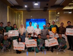 Perumda Delta Tirta mendukung atlet berprestasi Sidoarjo dg memberi bonus berupa CSR