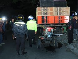 Polres Bondowoso Amankan Sejumlah Kendaraan Pengangkut Battle Sound