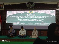 Pj Bupati Drs.Bambang Soekwanto Ajak Insan Pers Gelar Buka Bersama dan Jalin Silaturahmi