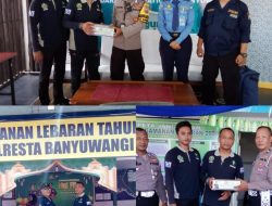 RS Bhayangkara Bondowoso Berikan Layanan Kesehatan dan Bagikan Obat Di 10 Pospam Kabupaten Banyuwangi