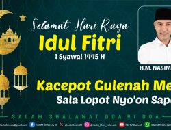 Nasim Khan ” Idul Fitri puncak hari kemenangan untuk meraih fitrah”