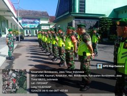 Pengamanan Idul Fitri, Kodim 0822 Bondowoso Siagakan Prajurit