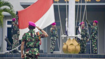 Dankima Kolatmar Pimpin Upacara Bendera 17an