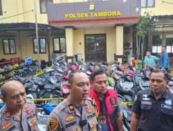 Polsek Tambora Ungkap Kasus Curanmor, Puluhan Sepeda Motor Diamankan