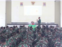 Peserta Kursus Tamtama Remaja Korps Marinir Angkatan LXIII/1, Terima Pembekalan Hukum Dan Ilmu Intelijen