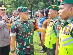 Kodim 0822 Bondowoso Turut Andil dalam Pengamanan Kunjungan VVIP Presiden Jokowi di Banyuwangi