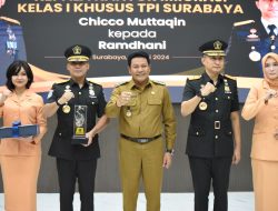 Wakil Bupati Sidoarjo H. Subandi Berterimakasih Atas Sinergi Kantor Imigrasi Kelas I Khusus TPI Surabaya Dengan Pemkab Sidoarjo