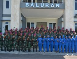 Prajurit Puslatpurmar -5 Baluran Terima Kunjungan Dankolatmar