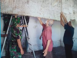 Rehab RTLH Program TMMD di Desa Penambangan Dukung Program Pengentasan Kemiskinan Sidoarjo