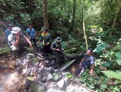 TMMD Kodim 0422/LB Tinjau Titik Nol Sumber Air untuk Masyarakat