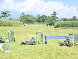 Latihan Menembak, Ini Penekanan Dandim 0822 Bondowoso