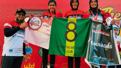Atlet Panahan Puslatpurmar-8 Teluk Ratai Ukir Prestasi Dikejuaraan Gladi Barebow Asia Championship 2024
