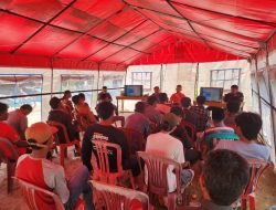 TMMD Ke-120 Kodim 0422/LB Gelar Penyuluhan Bencana Alam