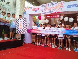 Hotel Fortunagrande Gelar Event Fun Run 5K, 300 Peserta Mengikuti Olahraga Lari Santai