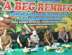 Hadiri Beg Rembeg Bersama Forkopimda, Kasdim 0822 Bondowoso