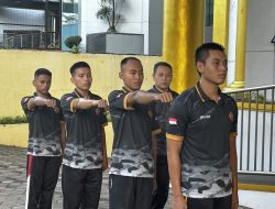 4 Calon Pegawai Negeri Sipil (CPNS) Lapas Jember Dapat Pembinaan Fisik dan Baris Berbaris