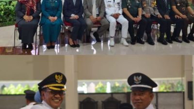 Pj Bupati Bambang Soekwanto,Gelar Acara Pengesahan Perpanjangan Masa Jabatan 183 Kades di Kabupaten Bondowoso