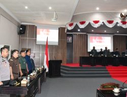 Kasdim 0822 Bondowoso Hadiri Rapat Paripurna Raperda Tahun Anggaran 2023 Tentang Pertanggung Jawaban Pelaksanaan APBD di DPRD Bondowoso