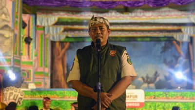 Sosialisasi Bahaya Peredaran Rokok Ilegal, Satpol PP Gelar Kesenian Ludruk Sanggar Pagi