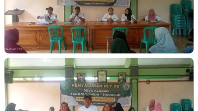 Penyaluran BLT-DD tahap 2 Tahun Anggaran 2024, Desa Kludan Kecamatan Tanggulangin