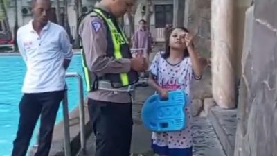 Gerak Cepat Personil Polres Bondowoso Tangani Anak Berkebutuhan Khusus yang Terlantar di Hotel Palm